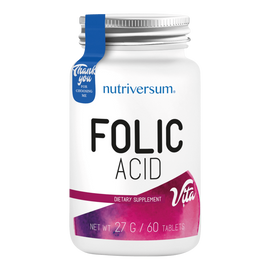 Folic Acid - 60 tabletta - VITA - Nutriversum - 