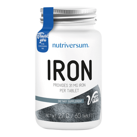 Iron - 60 tabletta - VITA - Nutriversum (kifutó)