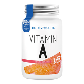 Vitamin A - 60 tabletta - VITA - Nutriversum (kifutó)