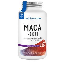 Maca Root - 60 kapszula - VITA - Nutriversum (kifutó)
