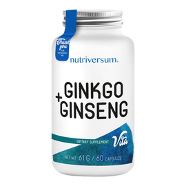 Ginkgo + Ginseng - 60 kapszula - VITA - Nutriversum - 