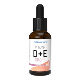 Vitamin D+E Drops - 30 ml - VITA - Nutriversum - 