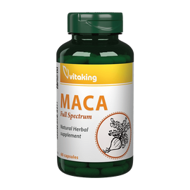 MACA 500mg - 60 kapszula - Vitaking - 