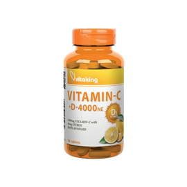 C-1000mg + D-4000NE - 90 tabletta - Vitaking - 
