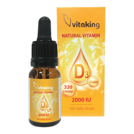D3-Vitamin 2000NE cseppek 10ml - Vitaking
