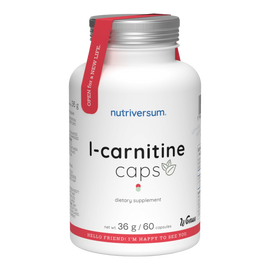 L-Carnitine Caps - 60 kapszula - Nutriversum - 