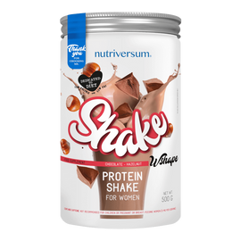 Shake - 500 g - WSHAPE - Nutriversum - mogyorós-csokoládé