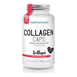 Collagen - 100 kapszula - WSHAPE - Nutriversum (kifutó)