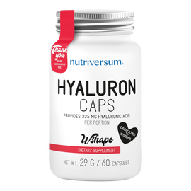 Hyaluron - 60 kapszula - WSHAPE - Nutriversum