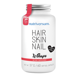 Hair Skin Nail - 60 kapszula - WSHAPE - Nutriversum - 