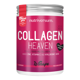 Collagen Heaven - 300 g - WSHAPE - Nutriversum - málna