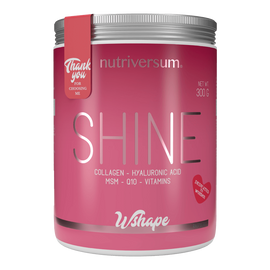 SHINE - 300 g - WSHAPE - Nutriversum - málna - szépségápoló vitaminok