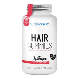 Hair Gummies - 60 gumivitamin - WSHAPE - Nutriversum (kifutó)