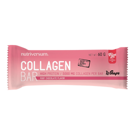 Collagen Bar - 60 g - WSHAPE - Nutriversum - Ruby csokoládé - 