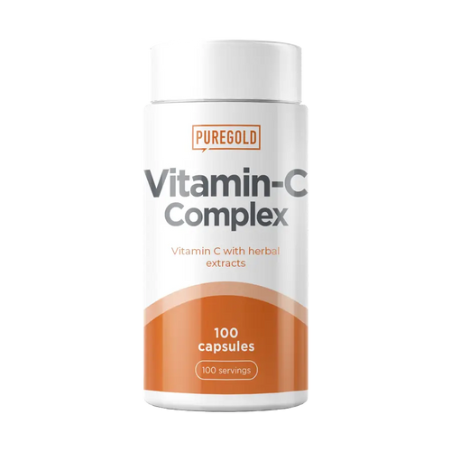 C-Complex C-vitamin növényi kivonatokkal - 100 kapszula - PureGold - 