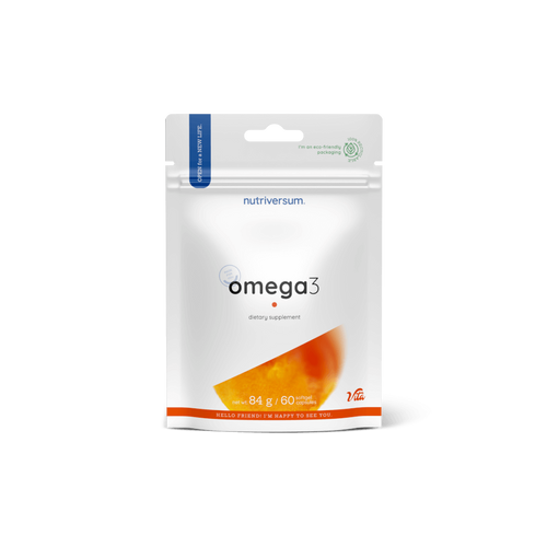 Omega 3 halolaj 60 kapszula - Nutriversum
