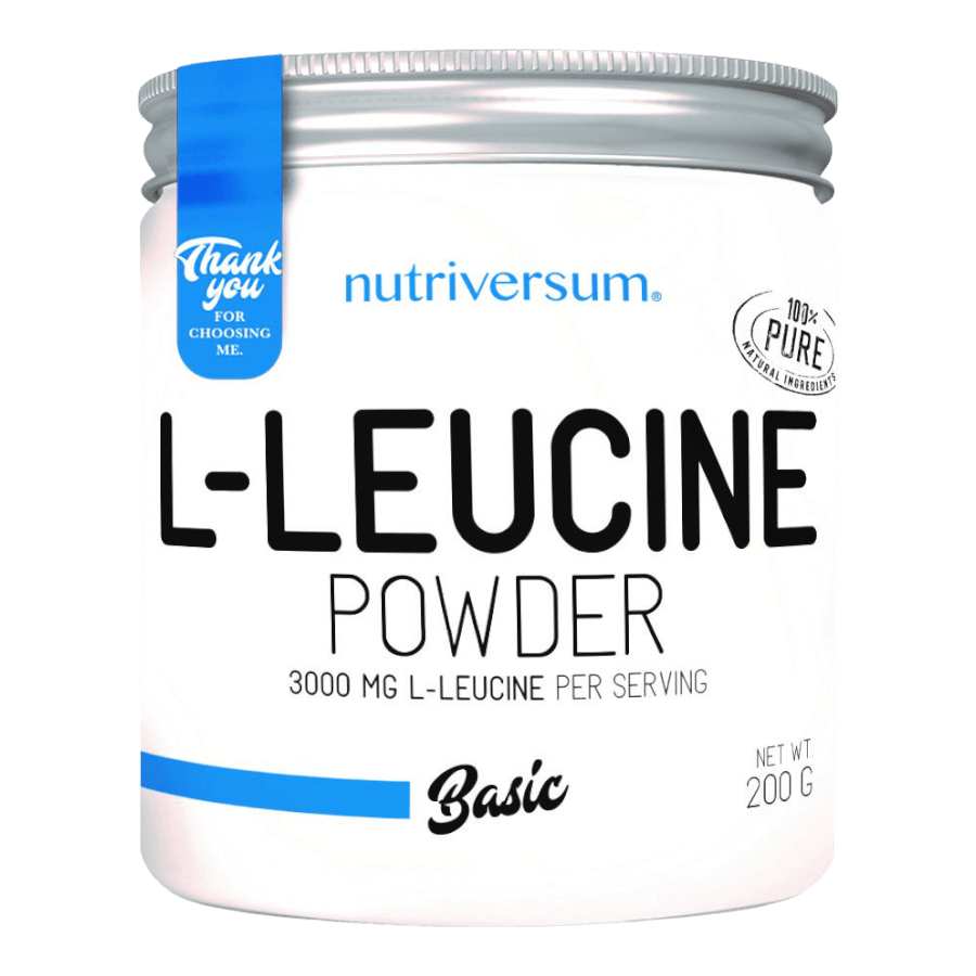 L-Leucine - 200 g - BASIC - Nutriversum - ízesítetlen (kifutó)
