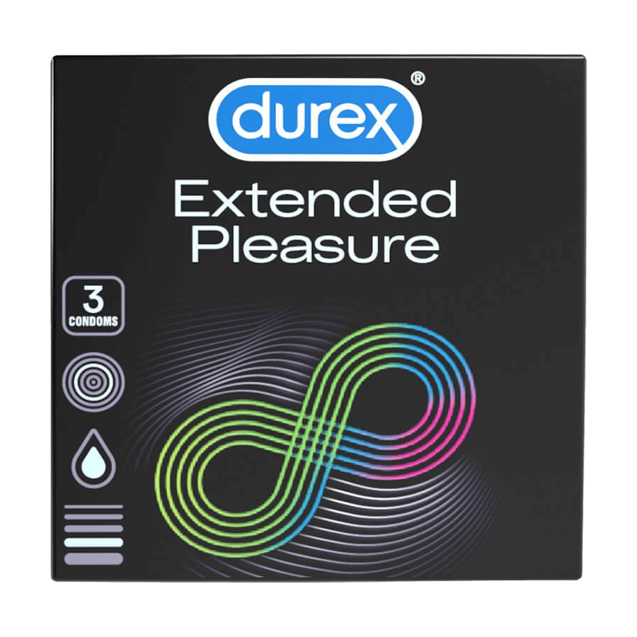 Durex Extended Pleasure óvszer (3db) (kifutó)