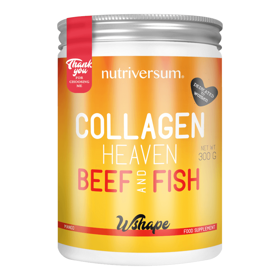 Collagen Heaven Beef&Fish - 300 g - WSHAPE - Nutriversum - mangó
