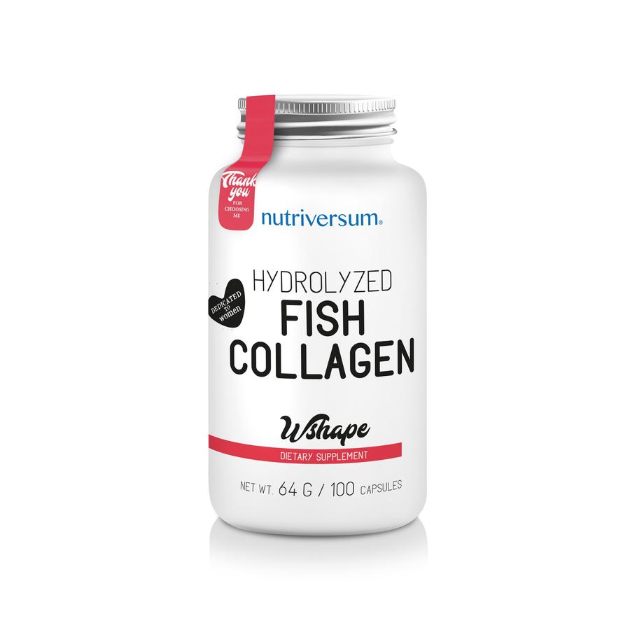 Fish Collagen - 100 kapszula - WSHAPE - Nutriversum Fish Collagen - 100 kapszula - WSHAPE - Nutriversum