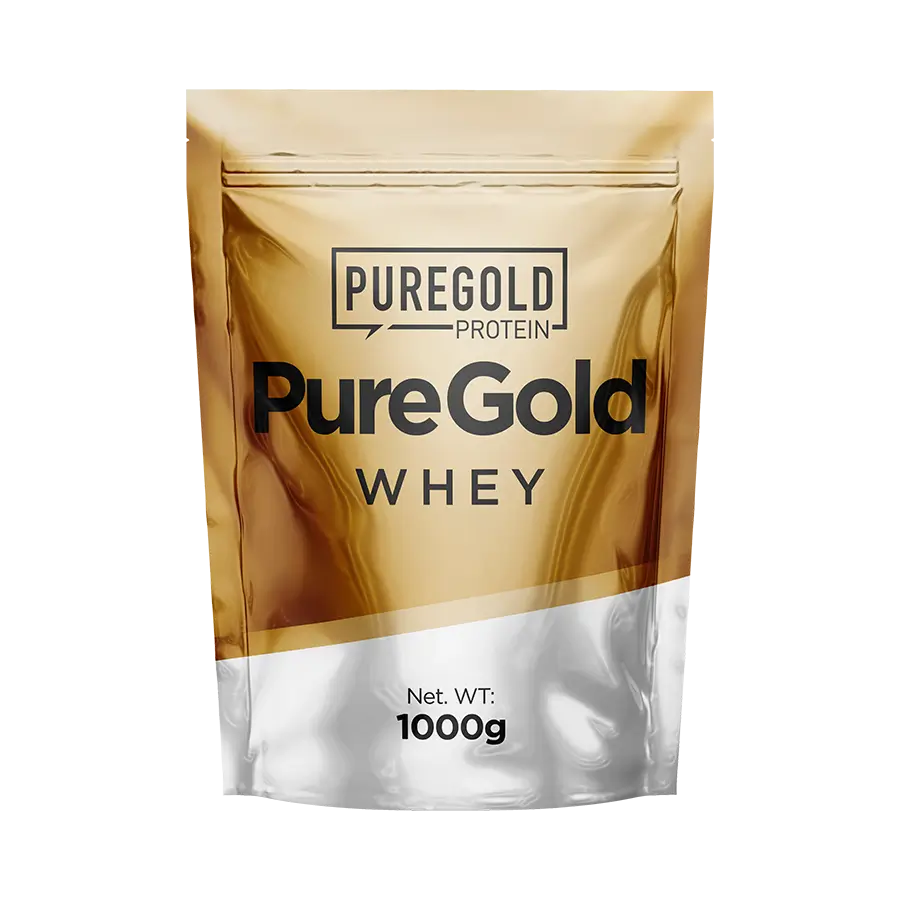 Whey Protein fehérjepor - 1000 g - PureGold - őszibarack joghurt