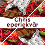 Kép 2/2 - Chilis Eperlekvár Csokoládéval - 190 ml - Tündérnektár - 