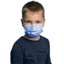 Obraz 3/3 -Submed type II 3-rétegű, egyszer használatos gyermek orvosi arcmaszk - 10 db - Kék - 